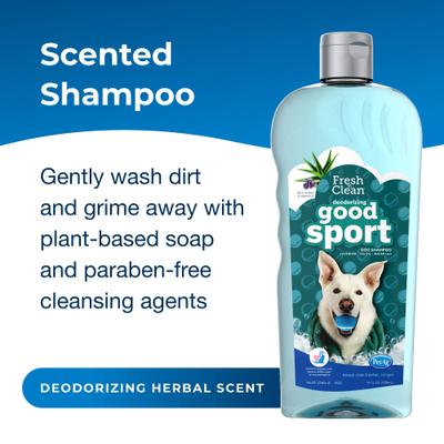 Fresh ‘n Clean Good Sport Deodorizing Dog Shampoo, 18-fl oz bottle
