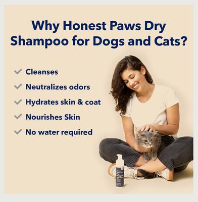 Hydrating Skin & Coat Waterless Dog Shampoo, 6.3-fl oz bottle