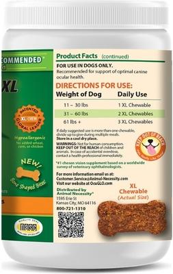 Ocu-GLO X-Large Soft Chews Dog Supplement, 30 count