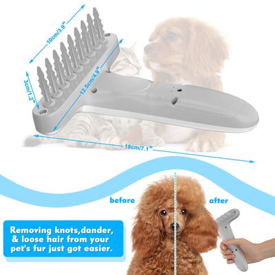 Electric Detangling Brush for Dogs & Cats