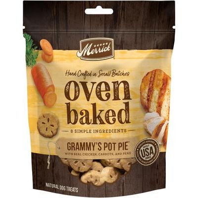 Galletas de calabaza horneadas con calabaza real para perros, bolsa de 11 oz