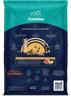Bundle: CANIDAE PURE Limited Ingredient Chicken Recipe + Salmon Recipe Dry Cat Food