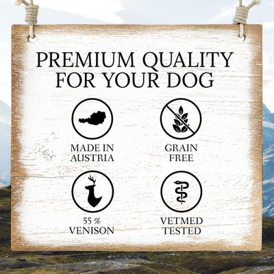 Super Premium Natural Single Protein Limited Ingredient Adult Classic Venison Canned Dog Food, 14.1-oz can, 6 count