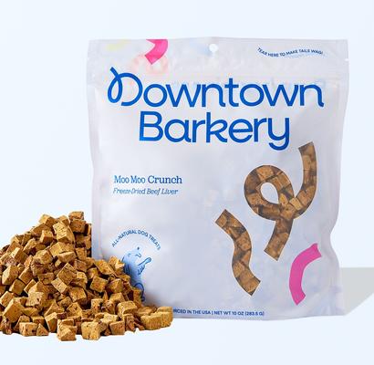 Barkery Beef Liver Grain-Free Adult Freeze-Dried Dog & Cat Treats, 1-lb bag