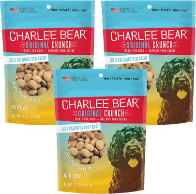 Liver Flavor Dog Treats, 16-oz bag, bundle of 3