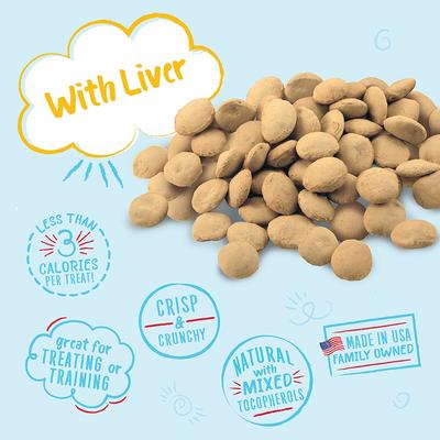 Liver Flavor Dog Treats, 16-oz bag, bundle of 3