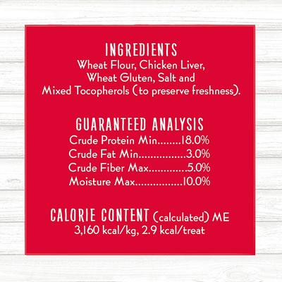 Liver Flavor Dog Treats, 16-oz bag, bundle of 3