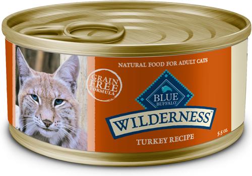 Wilderness Turkey Grain-Free Canned Cat Food, 5.5-oz, case of 24