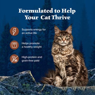 Wilderness Turkey Grain-Free Canned Cat Food, 5.5-oz, case of 24