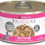 Truluxe Pretty In Pink Salmon in Gravy - Alimento húmedo para gatos sin cereales, 3 oz, caja de 24