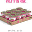 Truluxe Pretty In Pink Salmon in Gravy - Alimento húmedo para gatos sin cereales, 3 oz, caja de 24