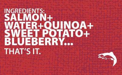 ¡Eso es todo! Alimento enlatado para perros sin cereales con salmón salvaje, 355 g (caja de 12)