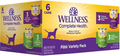 Complete Health Pate Variety Pack Wet Dog Food, 12.5-oz can, case of 6