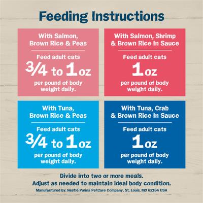 Ocean Favorites Variety Pack Salmon & Tuna Natural Wet Cat Food, 5.5-oz can, case of 24