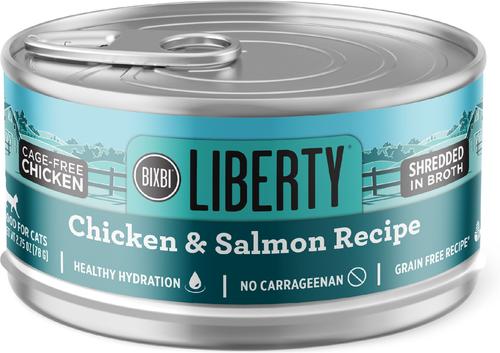 Liberty Tuna & Pumpkin Recipe in Broth Grain-Free Wet Cat Food, 2.75-oz can, case of 24