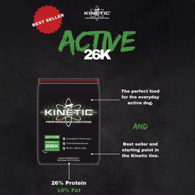 Performance Active 26K Formula Dry Dog Food, 35-lb bag