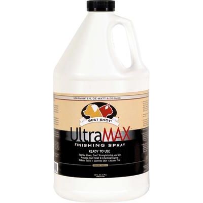 Spray de acabado UltraMax para perros y gatos, botella de 34 onzas líquidas