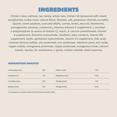 Range Rotisserie Adult Dry Dog Food, 25-lb bag