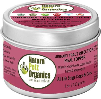 Urinary Tract Infection Turkey Flavored Powder Urinary & Kidney Supplement for Dogs & Cats, 4-oz tin