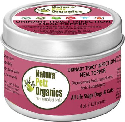 Urinary Tract Infection Turkey Flavored Powder Urinary & Kidney Supplement for Dogs & Cats, 4-oz tin