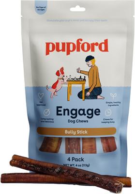 Thick Bully Sticks Dog Chews, 10 count