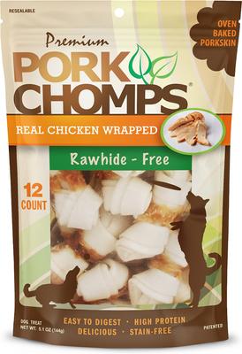 Bacon Flavor Knotz Dog Treats, 2.5-in, 12 count