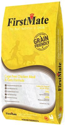 Grain Friendly Cage Free Chicken Meal & Oats Formula Dog Food, 25-lb bag