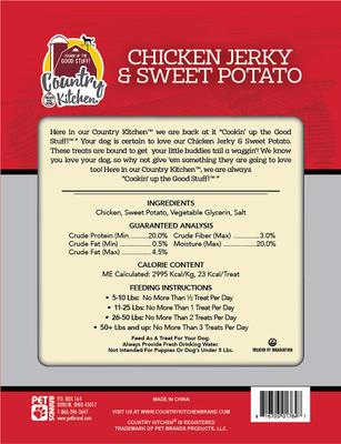 Chicken & Sweet Potato Jerky Wrap Dog Treats, 16-oz bag