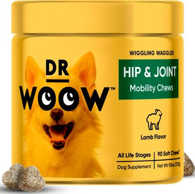 Hip & Joint Lamb Flavored Soft Chew Joint Supplement for Dogs, 90 count