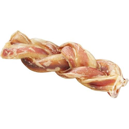 Palitos de pizzle trenzados de 5" para perros, caja de 48