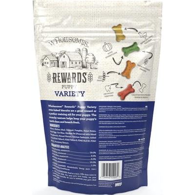 Galletas variadas para perros Rewards Puppy, bolsa de 2 lb