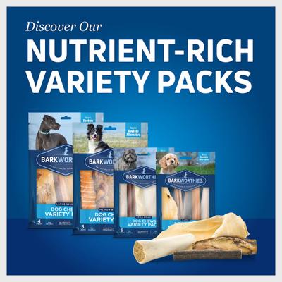 Medium Breed Variety Pack Natural Dog Chews, 5 count