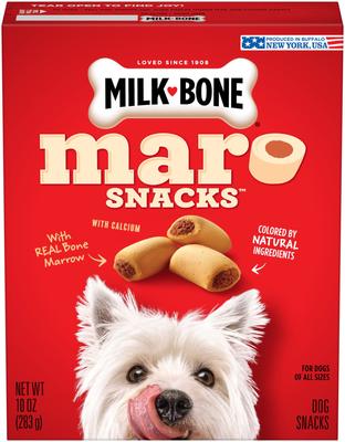 MaroSnacks Real Bone Marrow Dog Treats, 10-oz box