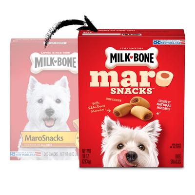 MaroSnacks Real Bone Marrow Dog Treats, 10-oz box