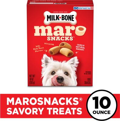 MaroSnacks Real Bone Marrow Dog Treats, 10-oz box