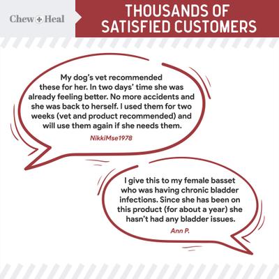 Cranberry Support Urinary Tract Supplement for Dogs, 120 count