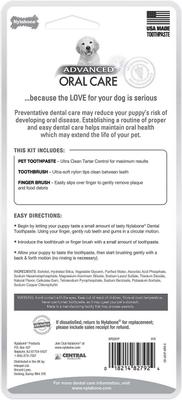 Bundle: Nylabone Advanced Oral Care Puppy Dental Kit + N-Bone Teething Treats