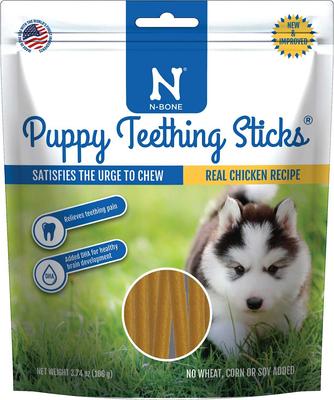 Bundle: Nylabone Advanced Oral Care Puppy Dental Kit + N-Bone Teething Treats