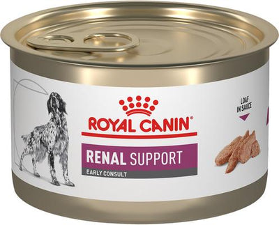 Adult Renal Support Early Consult Loaf in Sauce Canned Dog Food, 5.2-oz, case of 24
