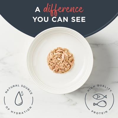 Natural Grain-Free Tuna with Crab in Broth Flavored Wet Cat Food, 2.47-oz can, case of 24