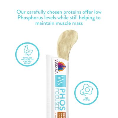 Wx Phos Focused Chicken Formula Grain-Free Lickable Cat Treats, 0.5-oz tube, 5 count