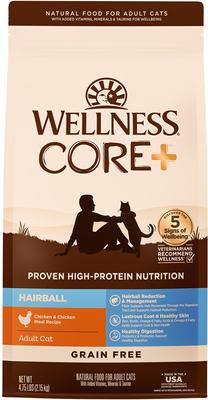 CORE+ Healthy Weight Poultry Natural High-Protein Dry Cat Food, 4.75-lb bag