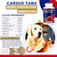 Cardio Heart Health Chicken Flavored Tablets Supplements for Cats & Dogs, 120 count