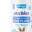 Limpiador de oídos antibacteriano y antifúngico Oticbliss para perros y gatos, botella de 355 ml