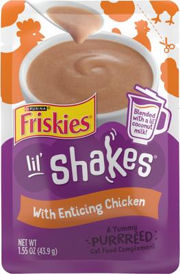 Lil' Shakes Tantalizing Tuna Cat Food, 1.55-oz pouch, case of 16