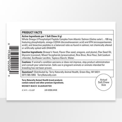 Intelligent Omega Dog Supplement, 60 count