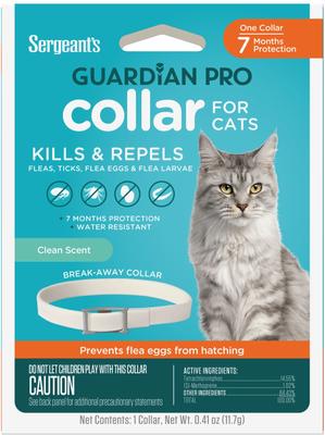 Collar antipulgas y garrapatas para gatos Guardian Pro