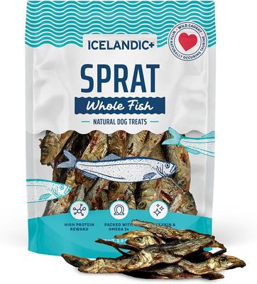 Sprats Whole Fish Dog Treats, 2-oz bag