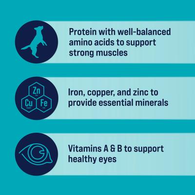 Supper Sprinkles Beef Liver Single Ingredient Dehydrated Dog Food Topper, 2.5-oz bag