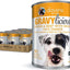 Gravylicious Chicken & Salmon Veggies Grain-Free Pate Wet Canned Dog Food, 12-oz can, case of 12